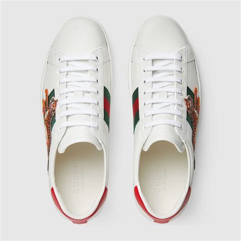 gucci high top ace sneaker|gucci ace tiger sneakers.